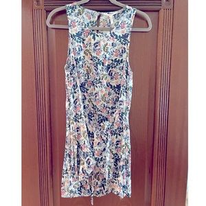 BCBGeneration romper with tie in front